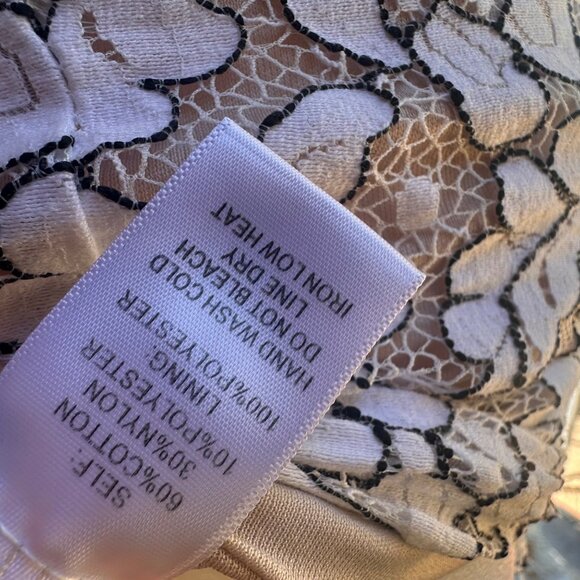 Lulus White Lace Floral Embroidered Mini Dress With Adjustable Spaghetti Straps - Picture 9 of 9